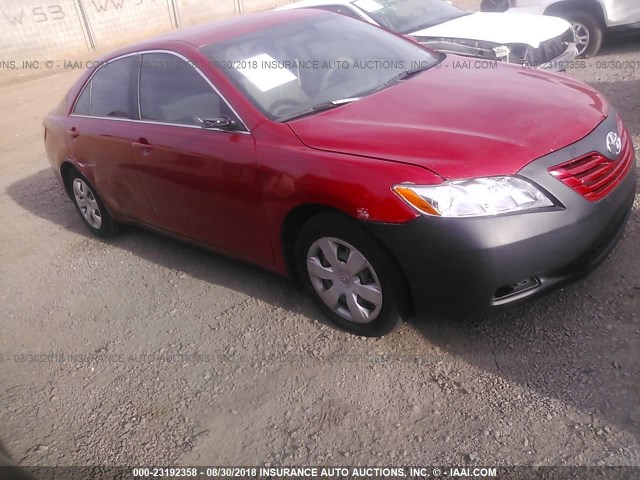 4T1BK46K77U013152 - 2007 TOYOTA CAMRY NEW GENERAT LE/XLE/SE RED photo 1