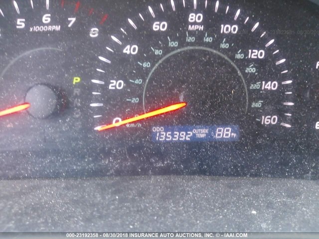 4T1BK46K77U013152 - 2007 TOYOTA CAMRY NEW GENERAT LE/XLE/SE RED photo 7