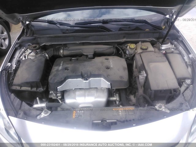 1G11A5SL2EF119011 - 2014 CHEVROLET MALIBU LS ვერცხლისფერი ფოტო 10