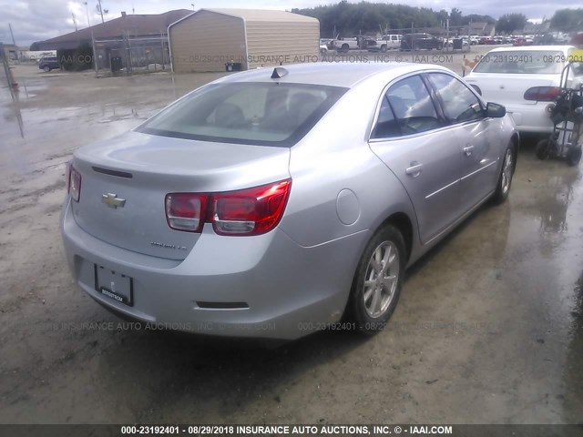 1G11A5SL2EF119011 - 2014 CHEVROLET MALIBU LS ვერცხლისფერი ფოტო 4