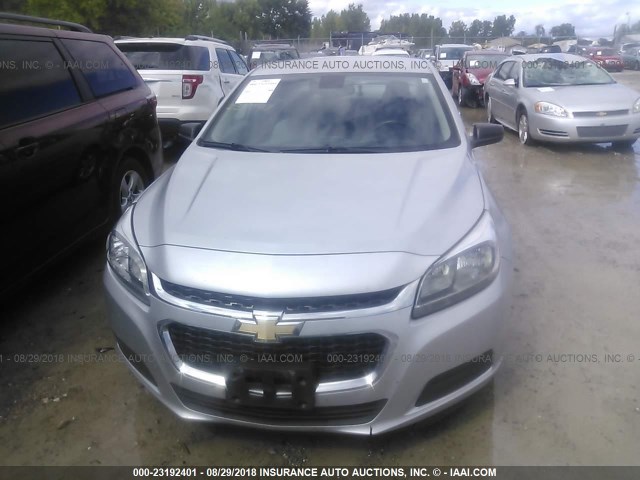 1G11A5SL2EF119011 - 2014 CHEVROLET MALIBU LS ვერცხლისფერი ფოტო 6