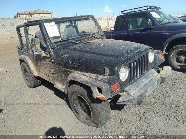 1J4FY29P1WP796847 - 1998 JEEP WRANGLER / TJ SE BLACK photo 1