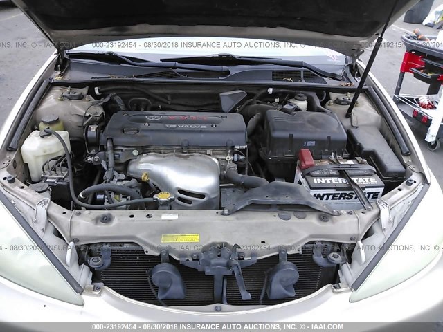 4T1BE32K76U105691 - 2006 TOYOTA CAMRY LE/XLE/SE 金色 照片 10