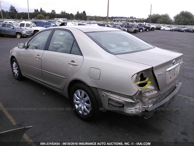 4T1BE32K76U105691 - 2006 TOYOTA CAMRY LE/XLE/SE 金色 照片 3