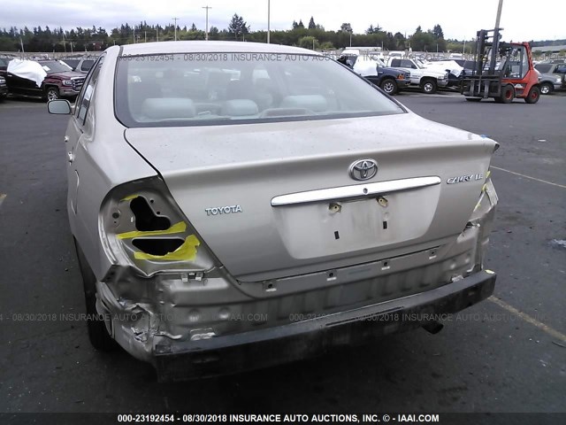 4T1BE32K76U105691 - 2006 TOYOTA CAMRY LE/XLE/SE 金色 照片 6
