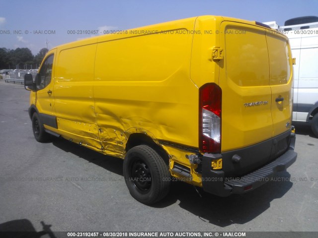 1FTYR2ZM1GKA77677 - 2016 FORD TRANSIT T-250 YELLOW photo 3