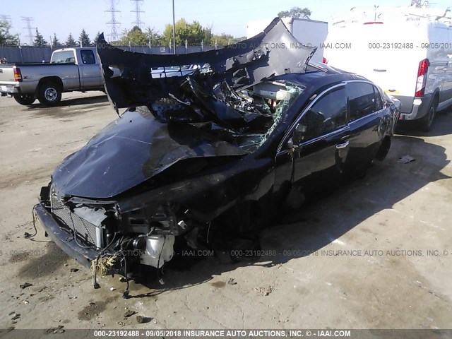 1G1ZE5E74BF117746 - 2011 CHEVROLET MALIBU LTZ 黑色 照片 2