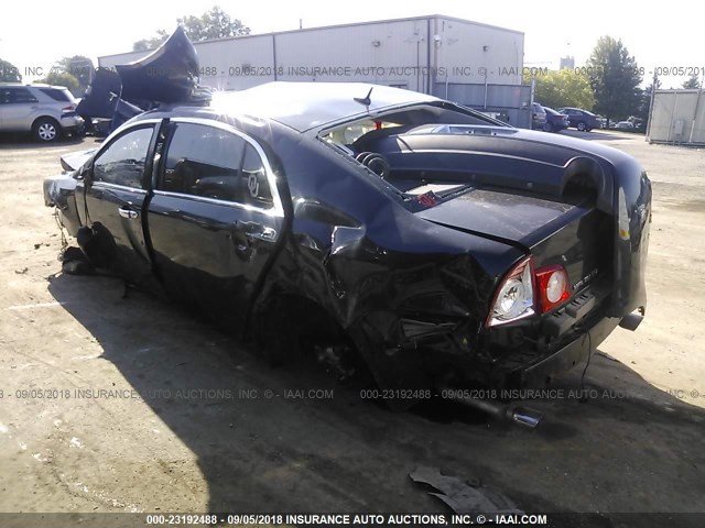 1G1ZE5E74BF117746 - 2011 CHEVROLET MALIBU LTZ 黑色 照片 3