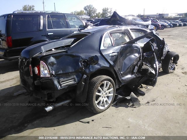 1G1ZE5E74BF117746 - 2011 CHEVROLET MALIBU LTZ 黑色 照片 4