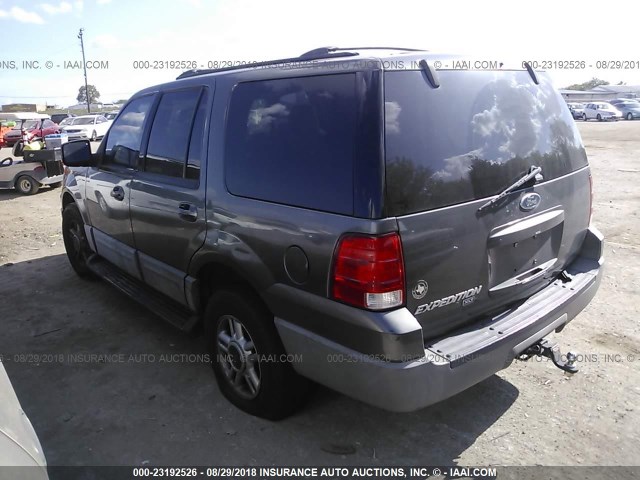 1FMPU15LX3LB56086 - 2003 FORD EXPEDITION XLT GRAY photo 3