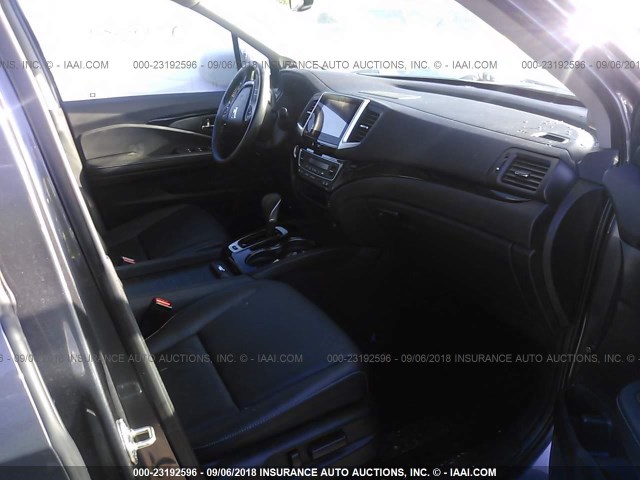 5FPYK3F76HB025752 - 2017 HONDA RIDGELINE RTL GRAY photo 5