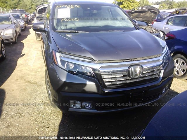 5FPYK3F76HB025752 - 2017 HONDA RIDGELINE RTL GRAY photo 6