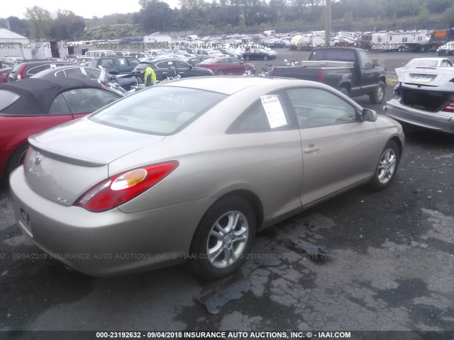 4T1CE30PX5U518898 - 2005 TOYOTA CAMRY SOLARA SE/SLE Qızıl foto 4