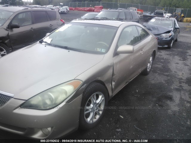 4T1CE30PX5U518898 - 2005 TOYOTA CAMRY SOLARA SE/SLE GOLD photo 6