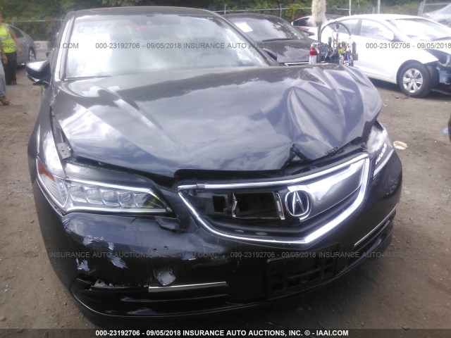 19UUB3F57FA007483 - 2015 ACURA TLX TECH GRAY photo 6