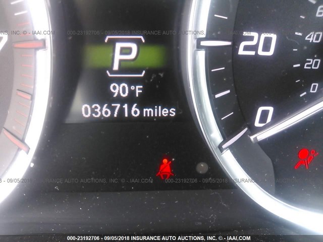 19UUB3F57FA007483 - 2015 ACURA TLX TECH GRAY photo 7