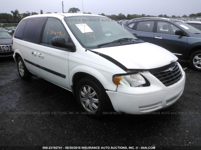 1A4GP45R26B610577 - 2006 CHRYSLER TOWN & COUNTRY  WHITE photo 1