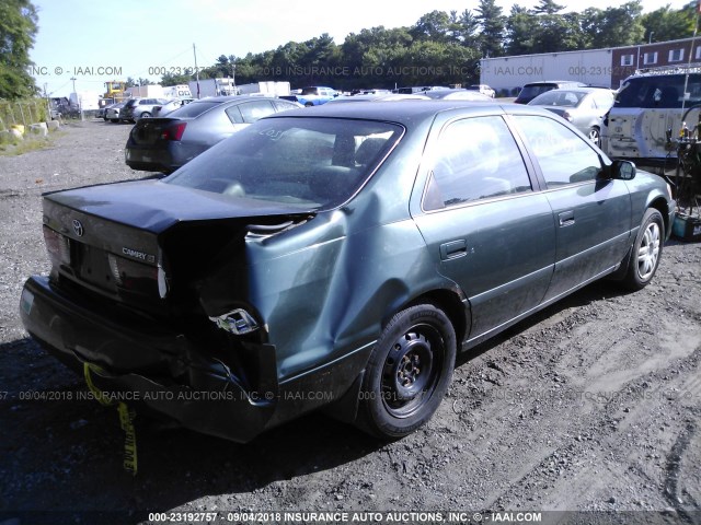 4T1BG22K7YU996492 - 2000 TOYOTA CAMRY CE/LE/XLE 绿色 照片 4