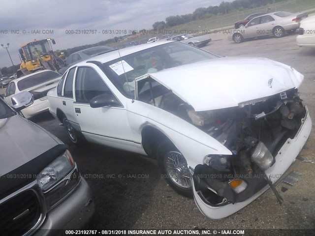 1G1BL52W8TR100998 - 1996 CHEVROLET CAPRICE CLASSIC WHITE photo 1