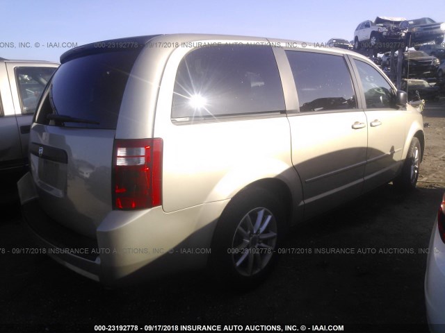 1D8HN44E59B501552 - 2009 DODGE GRAND CARAVAN SE GRAY photo 4