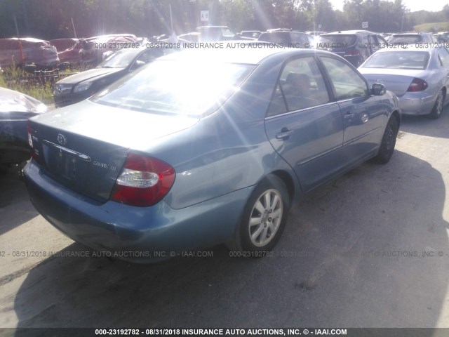 4T1BE30K43U713294 - 2003 TOYOTA CAMRY LE/XLE/SE 蓝色 照片 4