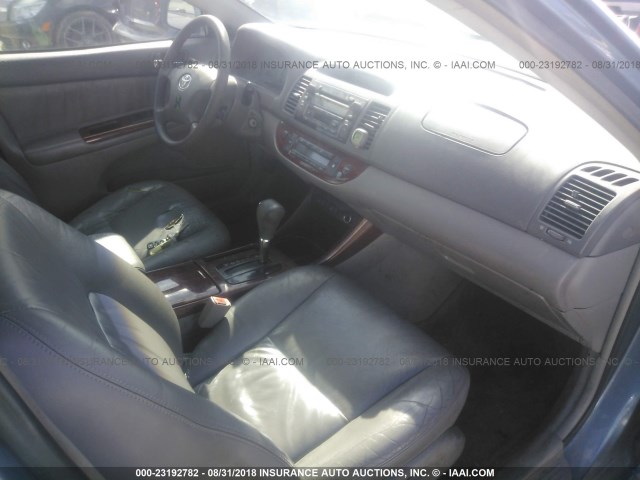 4T1BE30K43U713294 - 2003 TOYOTA CAMRY LE/XLE/SE 蓝色 照片 5