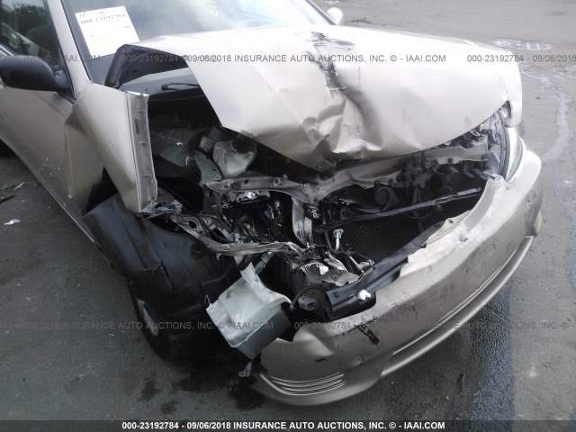 4T1BE32K85U550942 - 2005 TOYOTA CAMRY LE/XLE/SE BEIGE photo 6