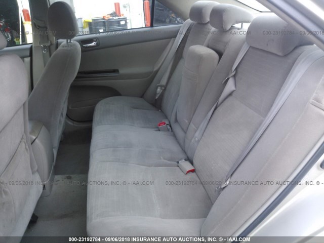 4T1BE32K85U550942 - 2005 TOYOTA CAMRY LE/XLE/SE BEIGE photo 8