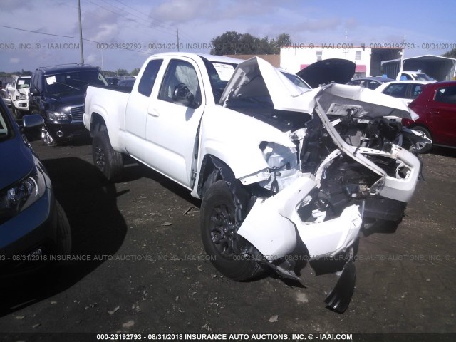 5TFRX5GN5HX082599 - 2017 TOYOTA TACOMA ACCESS CAB/SR/SR5 თეთრი ფოტო 1
