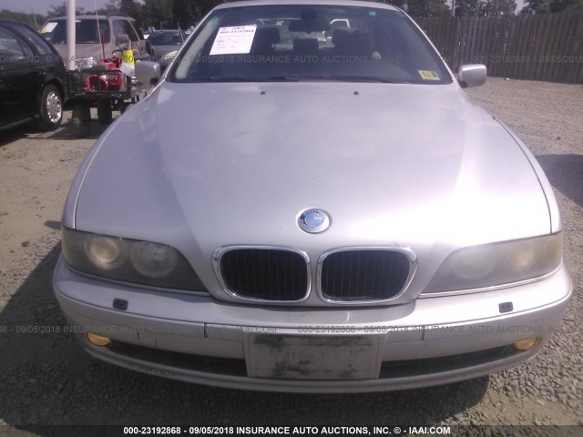 WBADT63442CH93721 - 2002 BMW 530 I AUTOMATIC SILVER photo 6