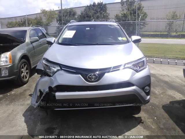 JTMWFREV7JD112922 - 2018 TOYOTA RAV4 ADVENTURE/XLE 银色 照片 6