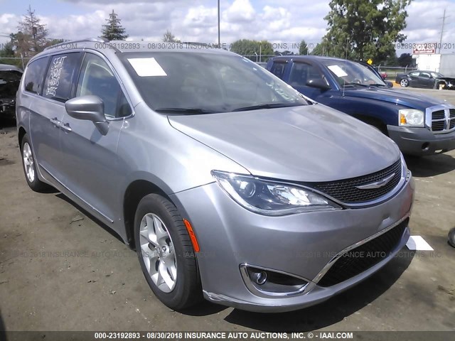 2C4RC1BG0JR123013 - 2018 CHRYSLER PACIFICA TOURING L GRAY photo 1