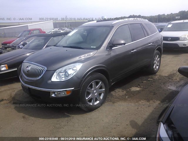 5GAEV23748J136926 - 2008 BUICK ENCLAVE CXL ყავისფერი ფოტო 2