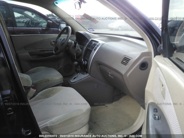 KM8JN12DX6U378416 - 2006 HYUNDAI TUCSON GLS/LIMITED 黑色 照片 5