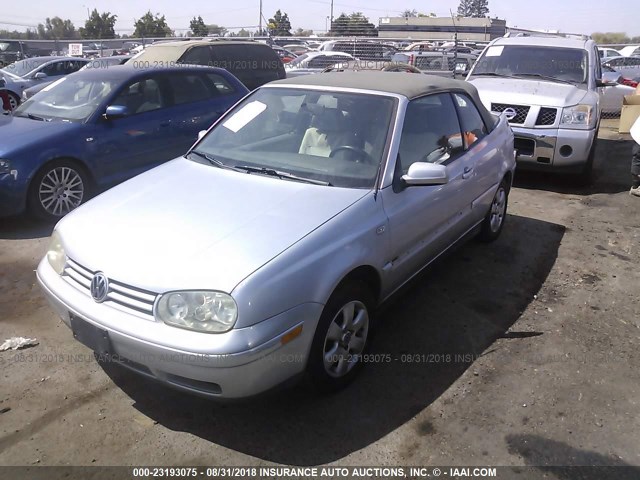 3VWDC21V32M809262 - 2002 VOLKSWAGEN CABRIO GLX 银色 照片 6