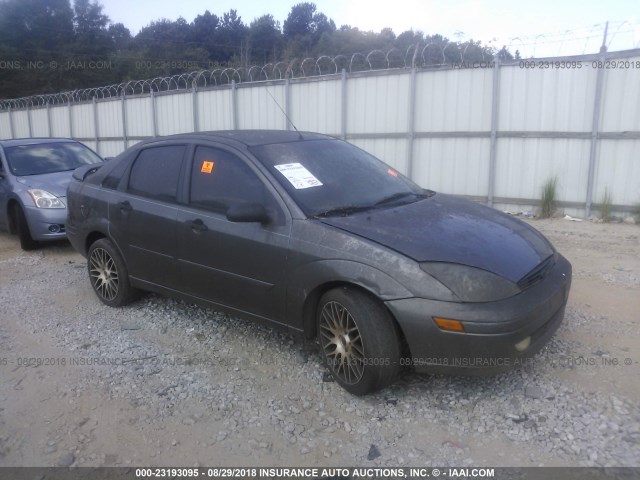 1FAFP38Z84W144074 - 2004 FORD FOCUS ZTS GRAY photo 1