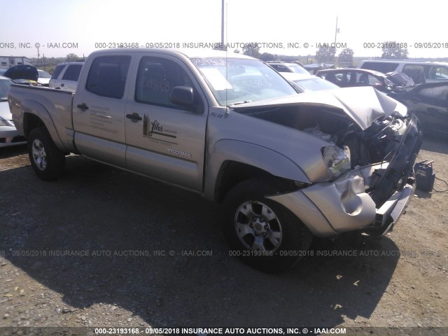 5TEMU52N28Z531935 - 2008 TOYOTA TACOMA DOUBLE CAB LONG BED TAN photo 1