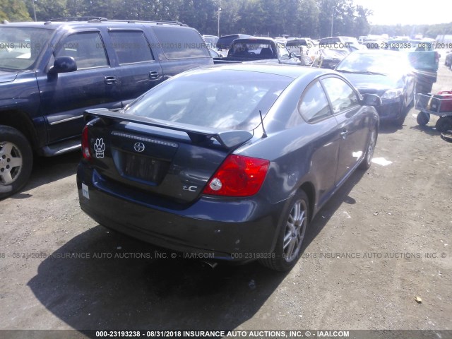 JTKDE167560078286 - 2006 TOYOTA SCION TC 蓝色 照片 4