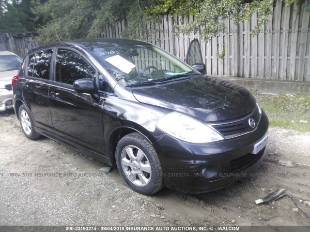 3N1BC1CP7AL438973 - 2010 NISSAN VERSA S/SL BLACK photo 1