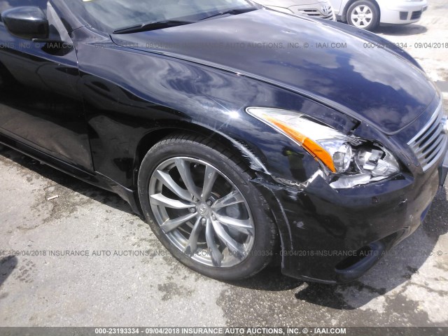 JNKCV64E98M129199 - 2008 INFINITI G37 JOURNEY/SPORT BLACK photo 6