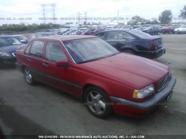 YV1LS5716R2163606 - 1994 VOLVO 850 RED photo 1