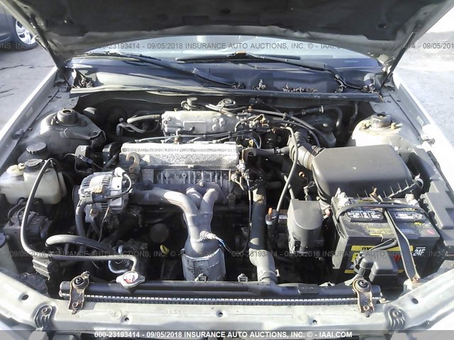 4T1BG22K61U021519 - 2001 TOYOTA CAMRY CE/LE/XLE 银色 照片 10
