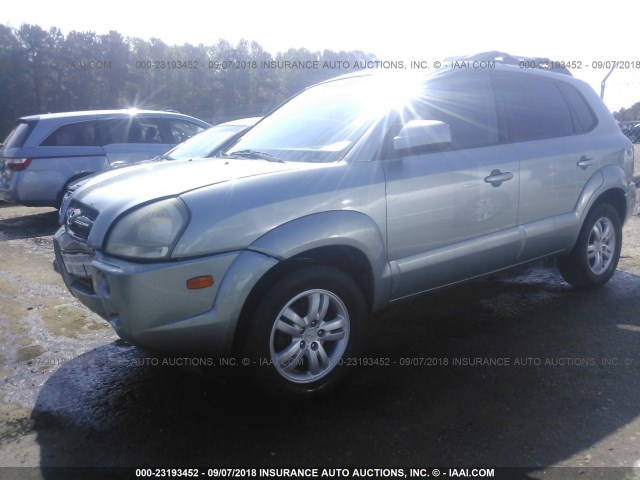 KM8JN12D36U453439 - 2006 HYUNDAI TUCSON GLS/LIMITED 浅蓝色 照片 2