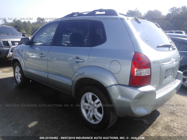 KM8JN12D36U453439 - 2006 HYUNDAI TUCSON GLS/LIMITED 浅蓝色 照片 3