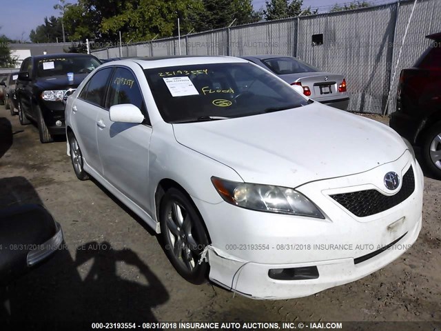 4T1BE46K48U735106 - 2008 TOYOTA CAMRY CE/LE/XLE/SE WHITE photo 1