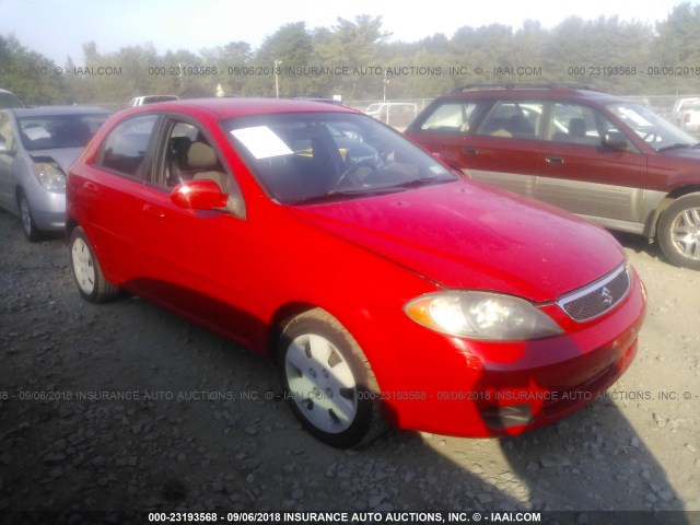 KL5JD66Z16K445898 - 2006 SUZUKI RENO RED photo 1