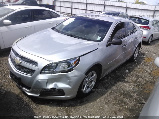 1G11B5SA7DF148336 - 2013 CHEVROLET MALIBU LS Gümüş foto 2