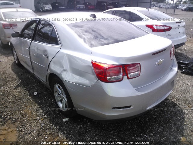 1G11B5SA7DF148336 - 2013 CHEVROLET MALIBU LS Gümüş foto 3