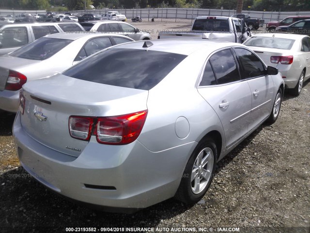 1G11B5SA7DF148336 - 2013 CHEVROLET MALIBU LS Gümüş foto 4