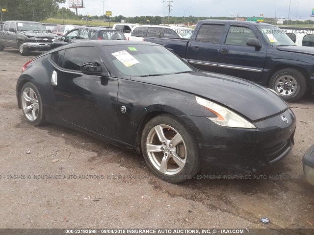 JN1AZ4EHXAM500597 - 2010 NISSAN 370Z BLACK photo 1